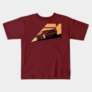 F1 Street Supercar (Earthtone edition) Kids T-Shirt